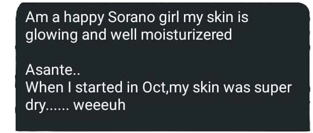 WhatsApp review from happy customer